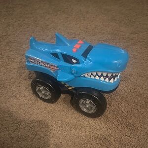 Blue Shark Monster Truck Toy